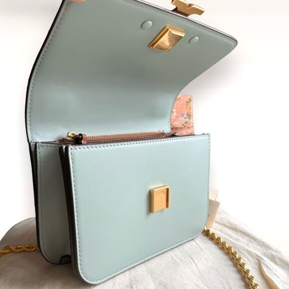 🚫SOLD🚫NWT Tory Burch Eleanor Small Convertible Leather Shoulder Bag - Picture 12 of 17